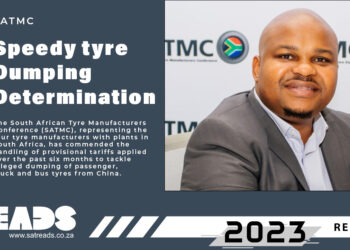 SATMC looks forward to speedy tyre dumping determination