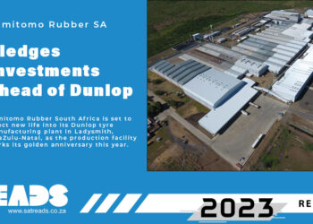 Sumitomo Rubber SA pledges investments ahead of Dunlop Ladysmith plant’s 50th anniversary