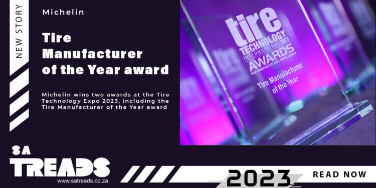 Michelin wins two awards at the Tire Technology Expo 2023, including the Tire Manufacturer of the Year award
