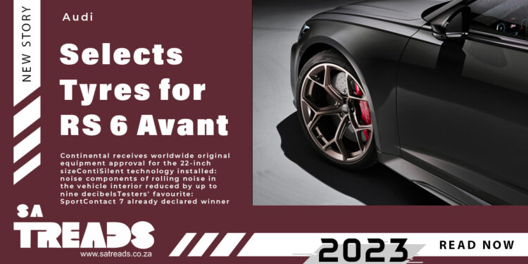 Audi selects SportContact 7 tyres for its RS 6 Avant