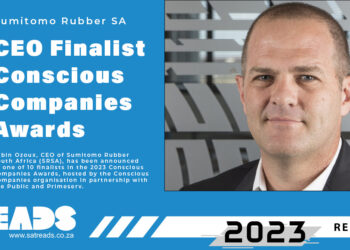 Sumitomo Rubber SA CEO named a finalist in 2023 Conscious Companies Awards