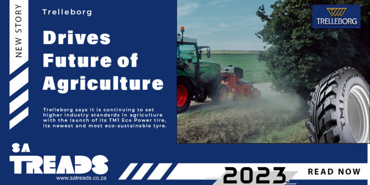 Trelleborg drives future of agriculture with the new TM1 Eco Power tyre