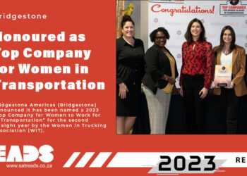 Bridgestone Honoured as Top Company for Women in Transportation