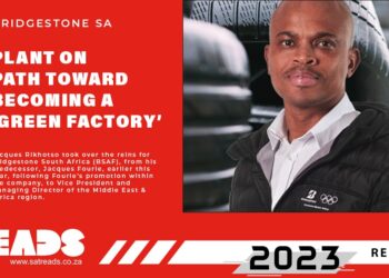 BRIDGESTONE SA PLANT ON PATH TOWARDS BECOMING A ‘GREEN FACTORY’