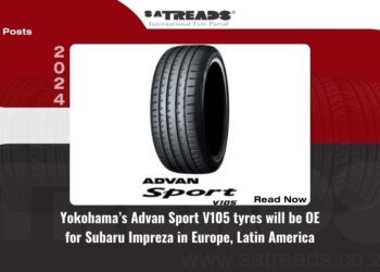 Yokohama’s Advan Sport V105 tyres will be OE for Subaru Impreza in Europe, Latin America