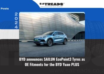 BYD announces SAILUN EcoPoint3 Tyres as OE Fitments for the BYD Yuan PLUS