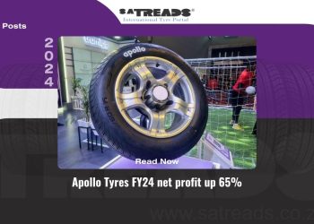 Apollo Tyres FY24 net profit up 65%