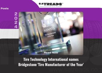 Tire Technology International names Bridgestone ‘Tire Manufacturer of the Year’