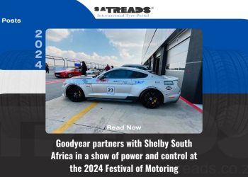 Goodyear partners with Shelby South Africa in a show of power and control at the 2024 Festival of Motoring