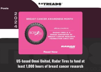 US-based Omni United, Radar Tires to fund at least 1,000 hours of breast cancer research