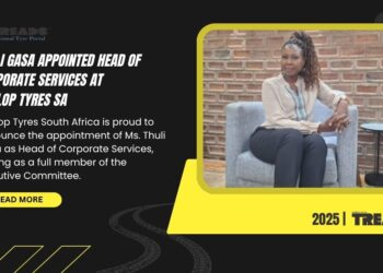 Thuli Gasa Appointed Head of Corporate Services at Dunlop Tyres SA