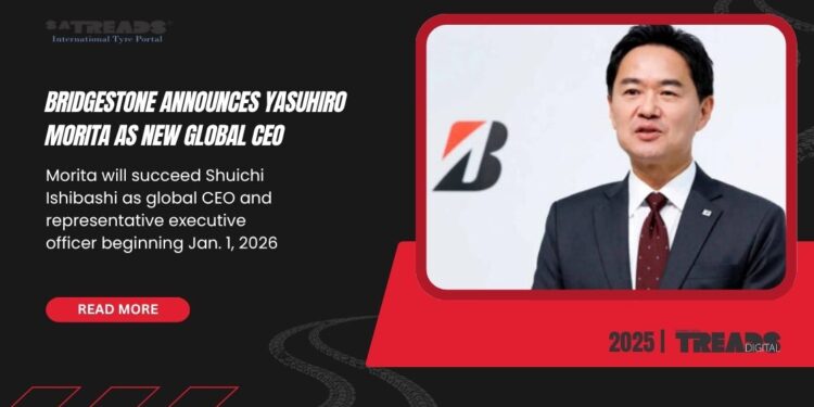 Bridgestone Announces Yasuhiro Morita as New Global CEO