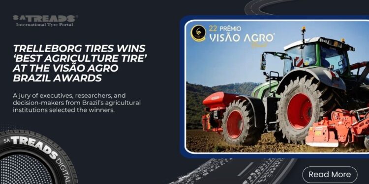 Trelleborg Tires Wins ‘Best Agriculture Tire’ at the Visão Agro Brazil Awards