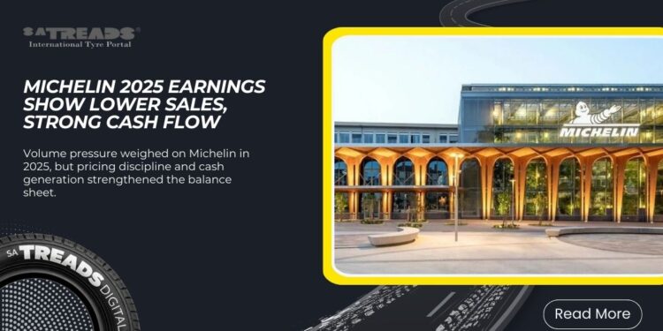 Michelin 2025 Earnings Show Lower Sales, Strong Cash Flow