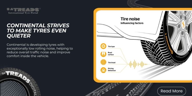 Continental Strives to Make Tyres Even Quieter