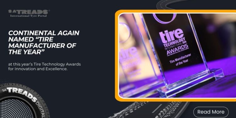 Continental Again Named “Tire Manufacturer of the Year”
