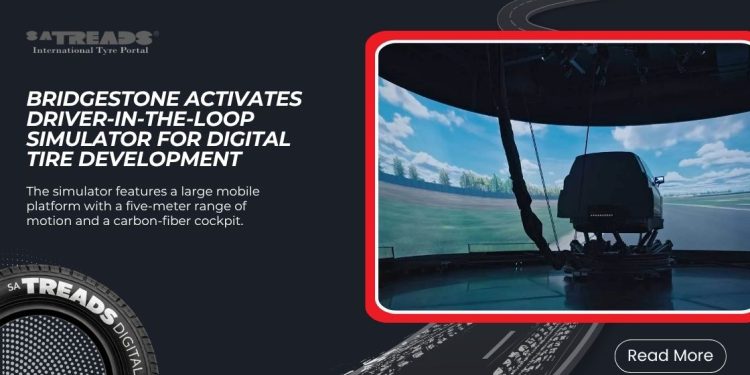Bridgestone Activates Driver-in-the-Loop Simulator for Digital Tire Development