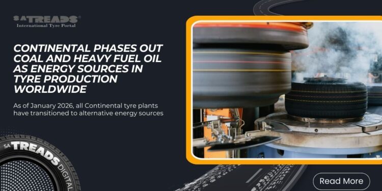 Continental Phases Out Coal and Heavy Fuel Oil as Energy Sources in Tyre Production Worldwide