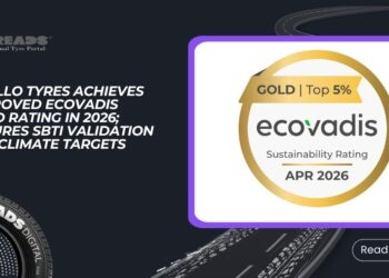 Apollo Tyres achieves improved EcoVadis Gold Rating in 2026; secures SBTi validation for Climate Targets