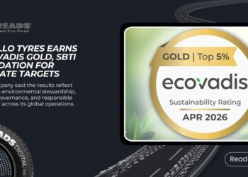 Apollo Tyres Earns EcoVadis Gold, SBTi Validation for Climate Targets