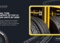 Global Tyre Shipments to Top 3.1 Billion Units by 2030