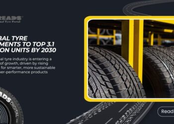 Global Tyre Shipments to Top 3.1 Billion Units by 2030