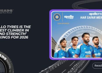 Apollo Tyres is the fastest climber in ‘Brand Strength’ rankings for 2026