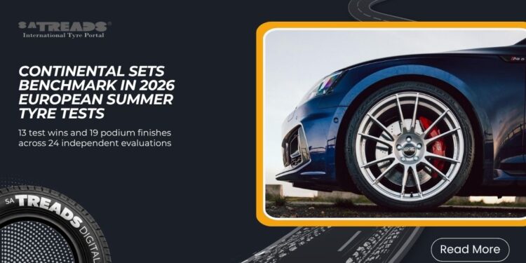 Continental sets benchmark in 2026 European Summer tyre tests